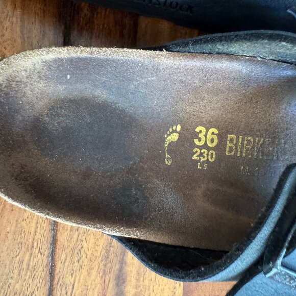 BIRKENSTOCK Birko-Flor Arizona Black Size 36 - Picture 6 of 8